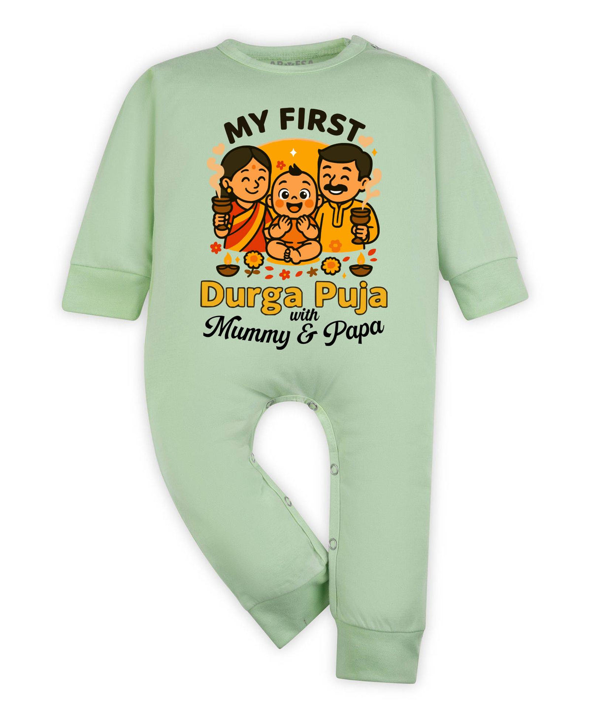My First Durga Puja - Jumpsuit