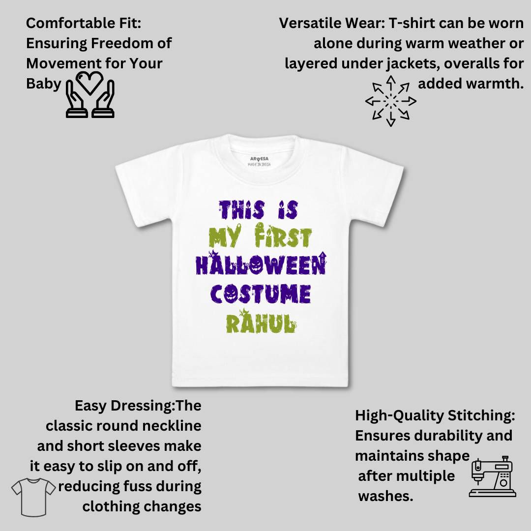 Arvesa This Is My First Halloween Costume Baby Boy & Girl Dress