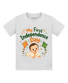 T-shirt featuring the same print
