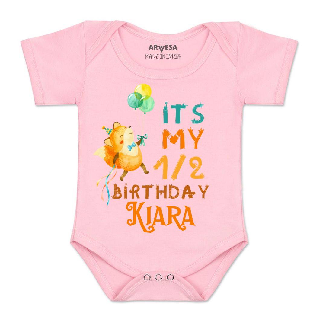 Arvesa Half Birthday Baby Boy & Girl Dress