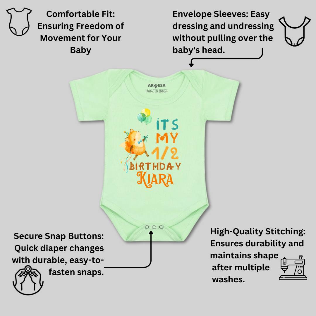 Arvesa Half Birthday Baby Boy & Girl Dress