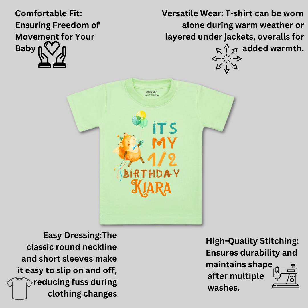 Arvesa Half Birthday Baby Boy & Girl Dress