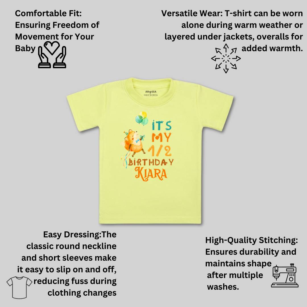 Arvesa Half Birthday Baby Boy & Girl Dress