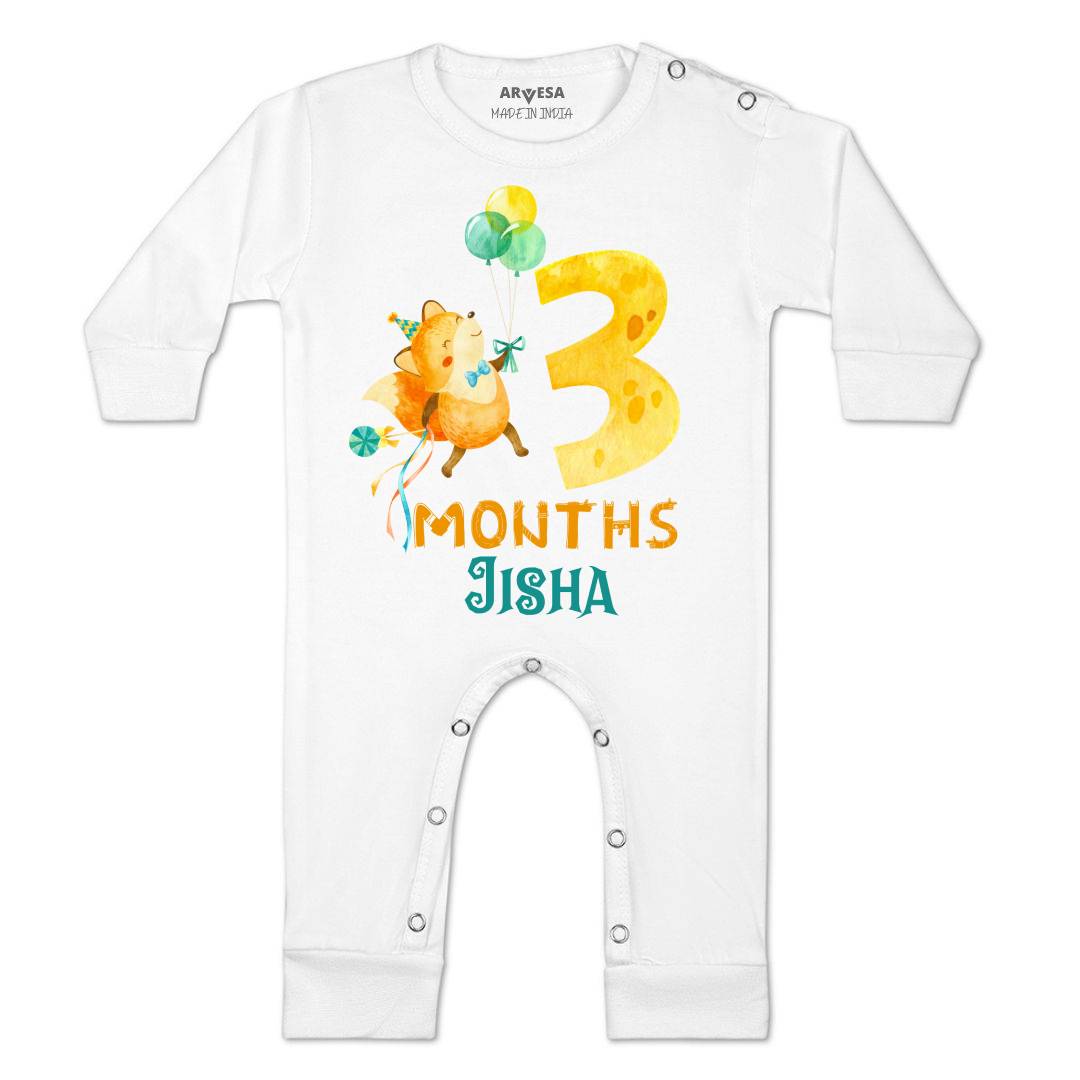 Arvesa Month Baby Boy Girl Dress - Main Image