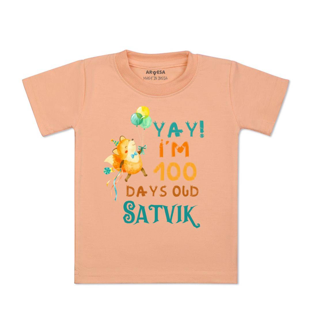 Arvesa 100 Days Birthday Baby Boy & Girl Dress