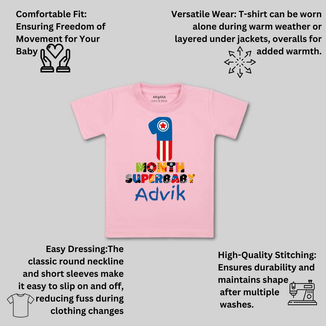 Arvesa 1 Month Baby Boy & Girl Dress