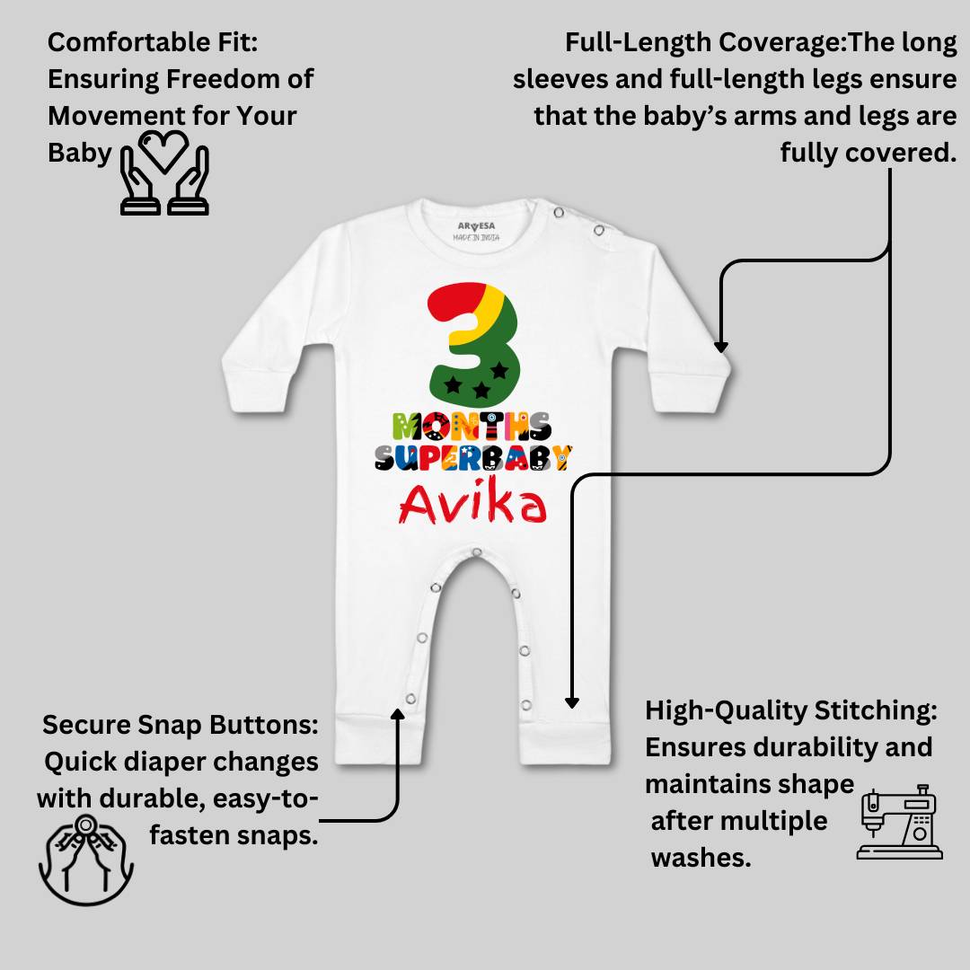 Arvesa 3 Month Baby Boy & Girl Dress
