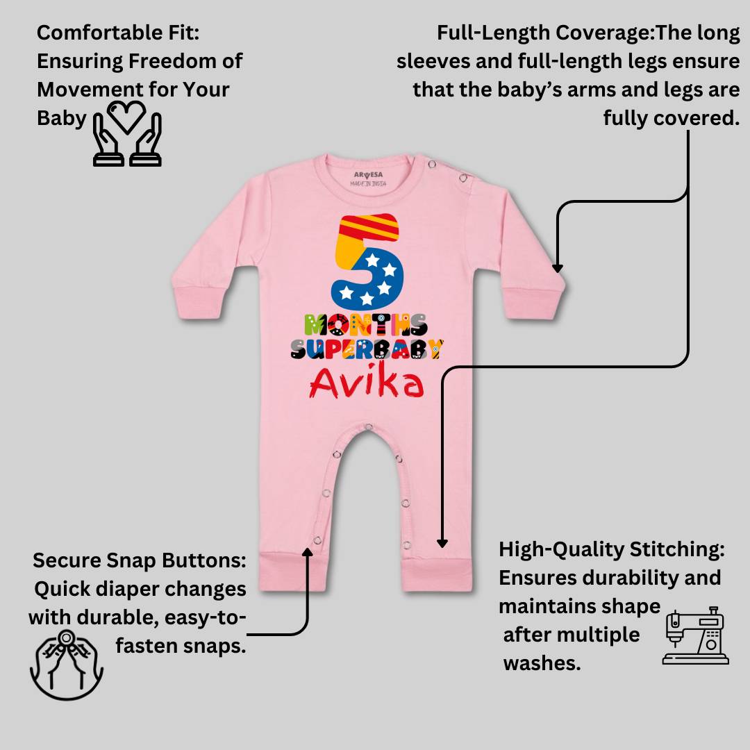 Arvesa 5 Month Baby Boy & Girl Dress