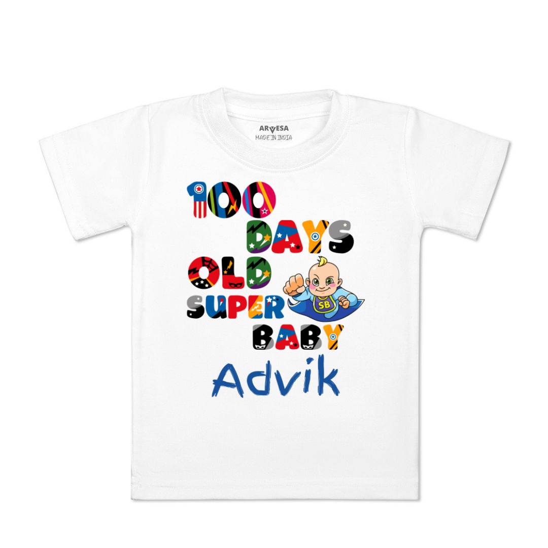 Arvesa 100 Days Birthday Baby Boy & Girl Dress