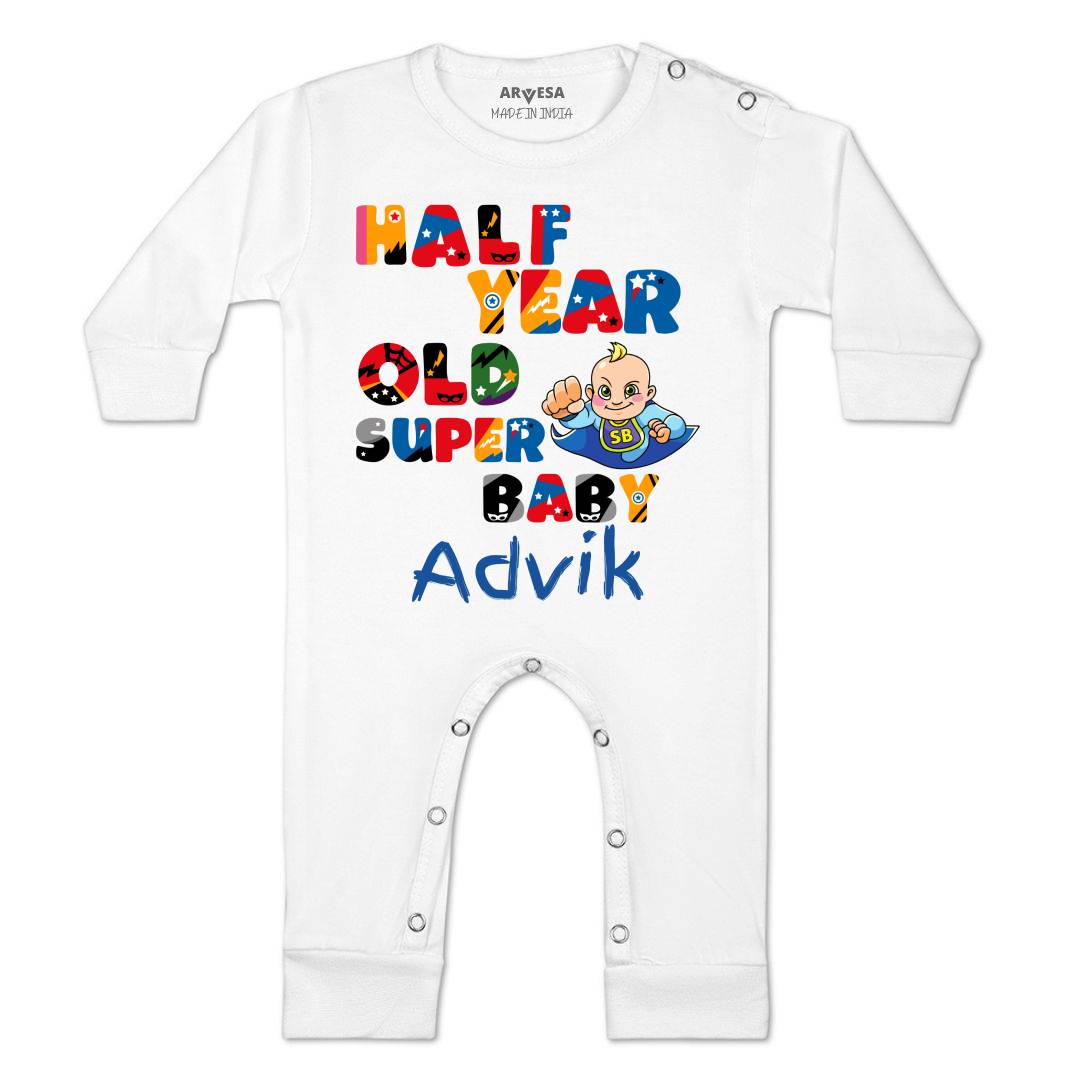 Arvesa Half Birthday Baby Boy & Girl Dress