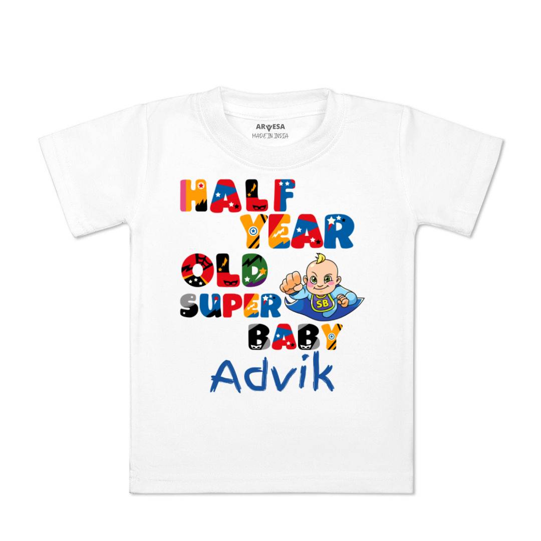 Arvesa Half Birthday Baby Boy & Girl Dress