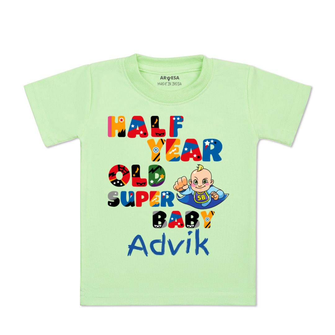 Arvesa Half Birthday Baby Boy & Girl Dress