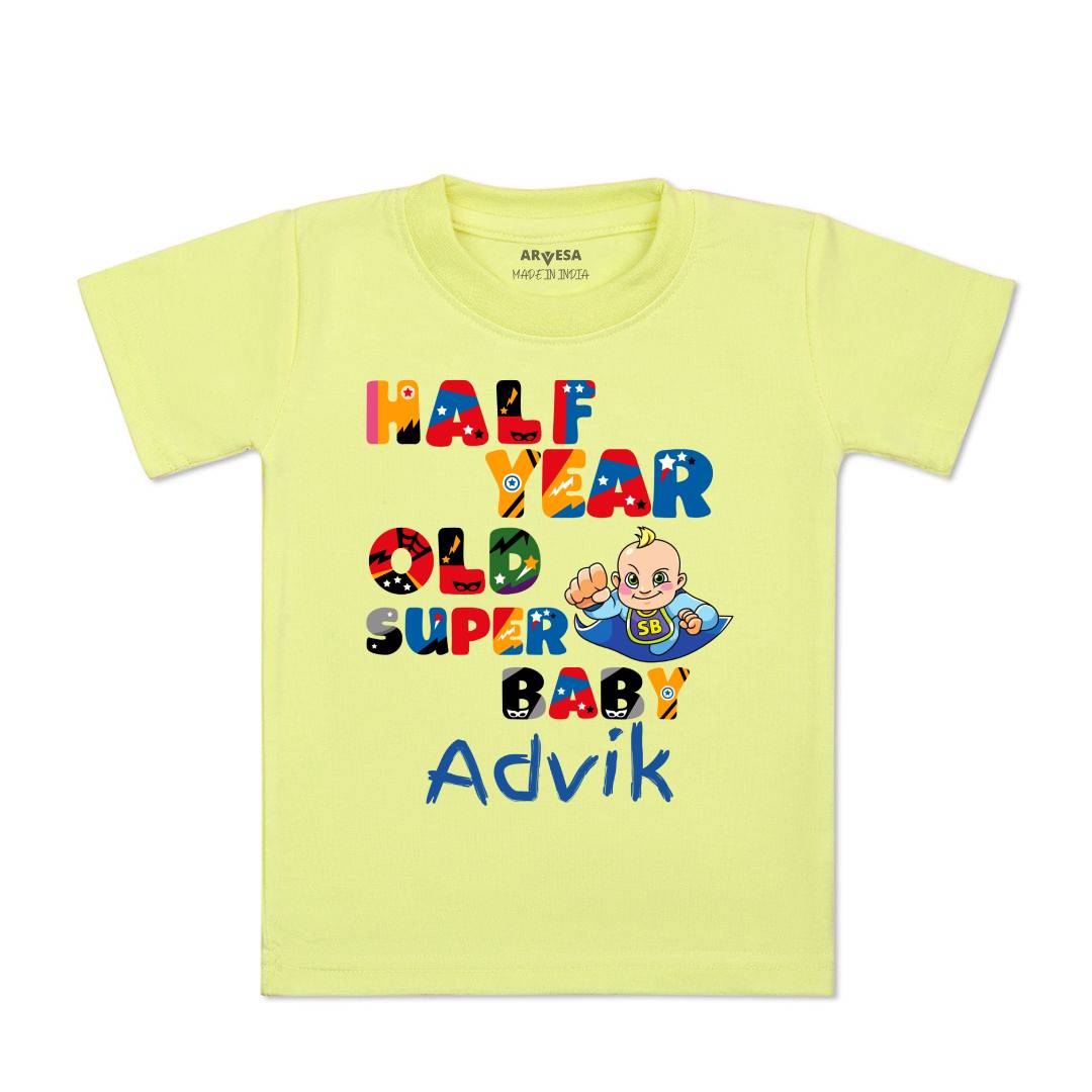 Arvesa Half Birthday Baby Boy & Girl Dress