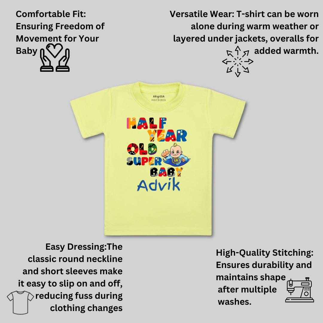 Arvesa Half Birthday Baby Boy & Girl Dress