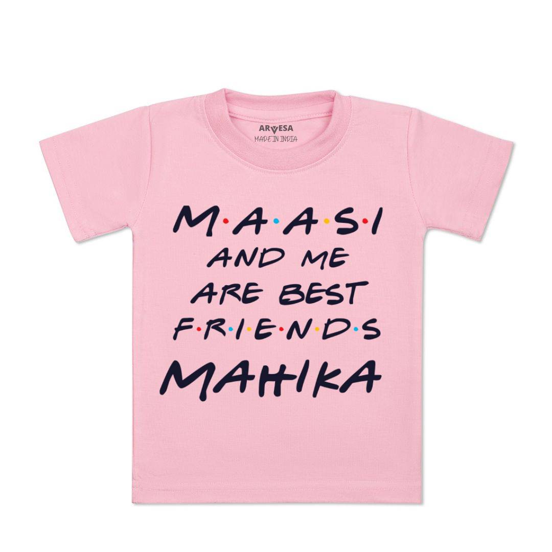 Arvesa Maasi & Me Are Best Friend Baby Boy & Girl Dress