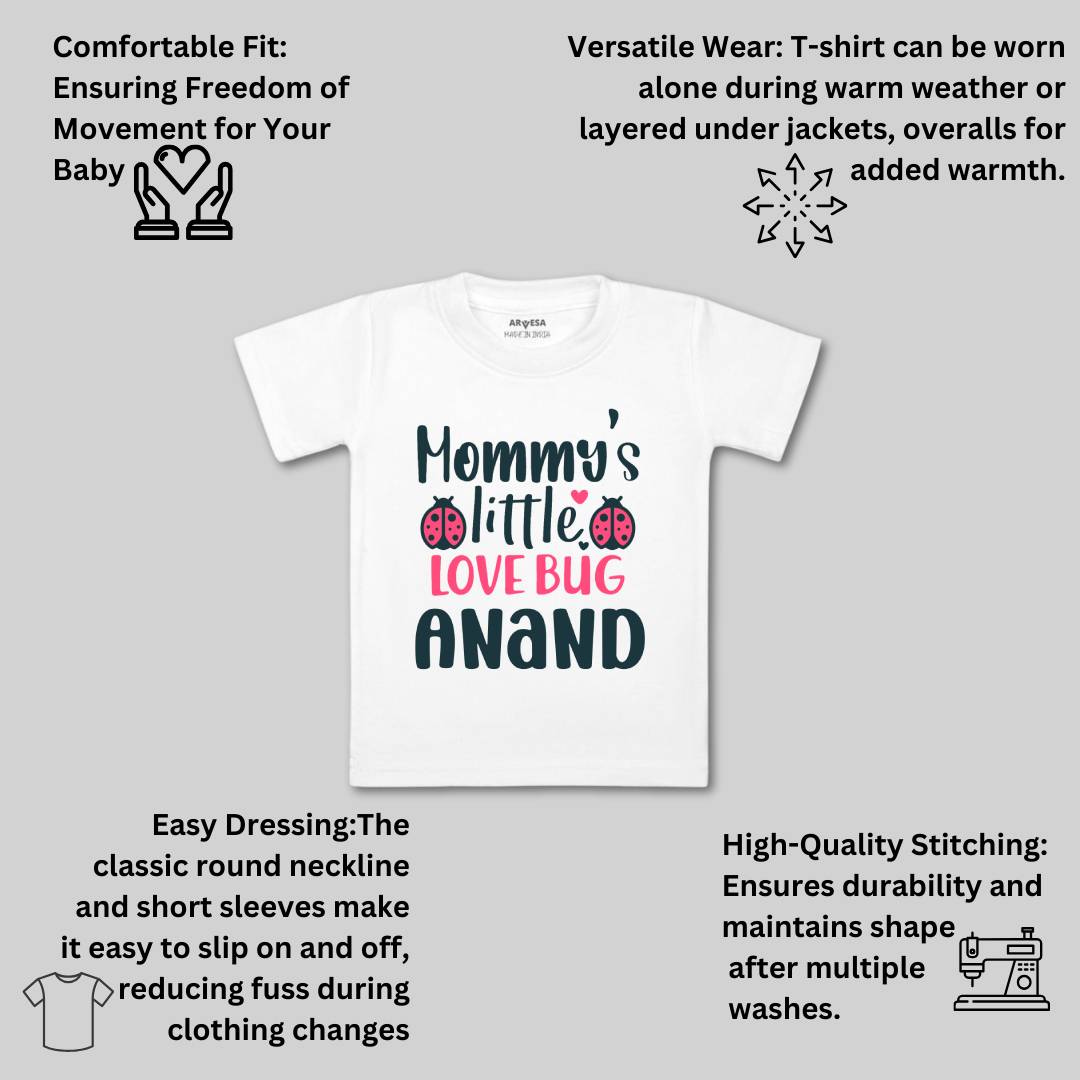Arvesa Mommy Little Love Bug Baby Boy & Girl Dress