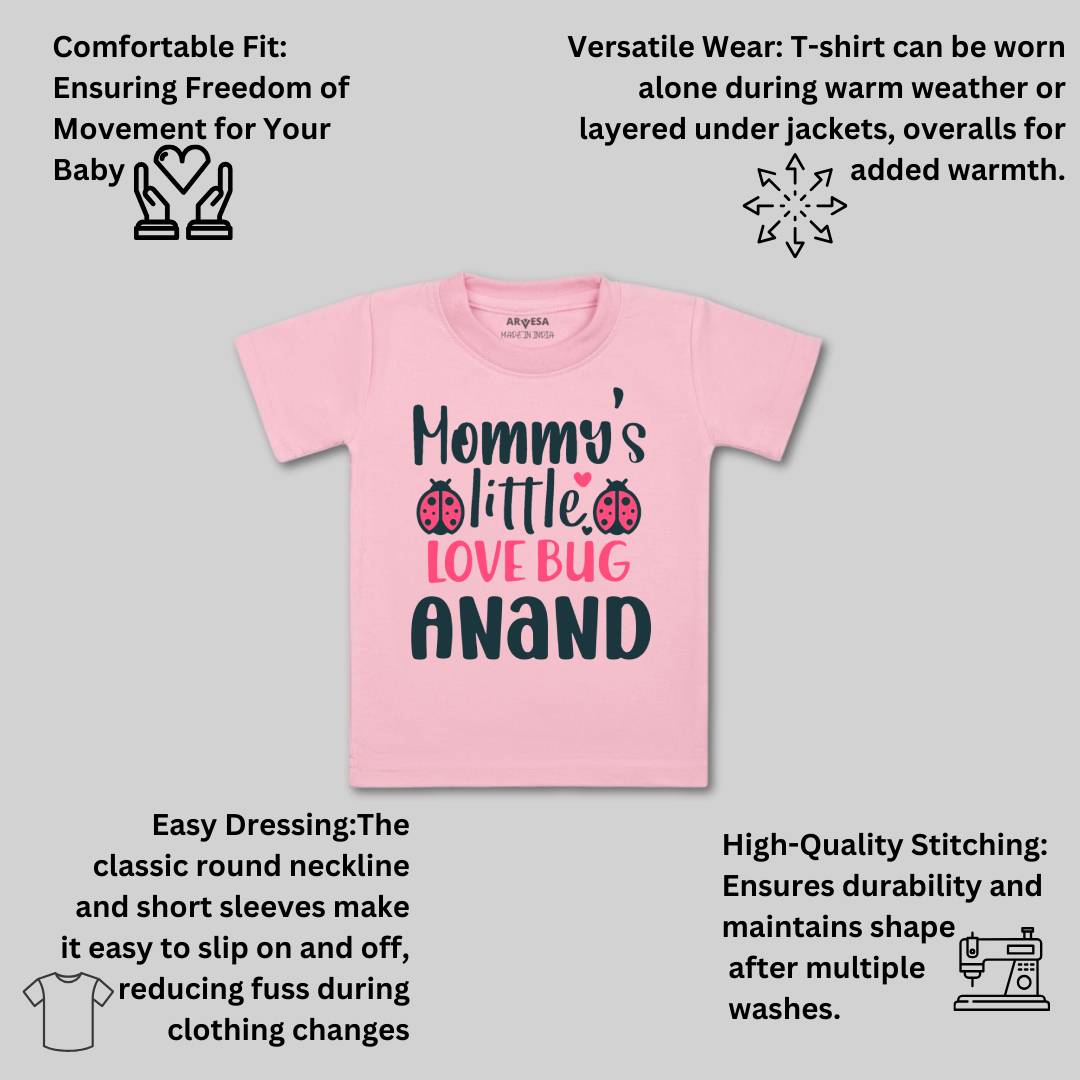 Arvesa Mommy Little Love Bug Baby Boy & Girl Dress