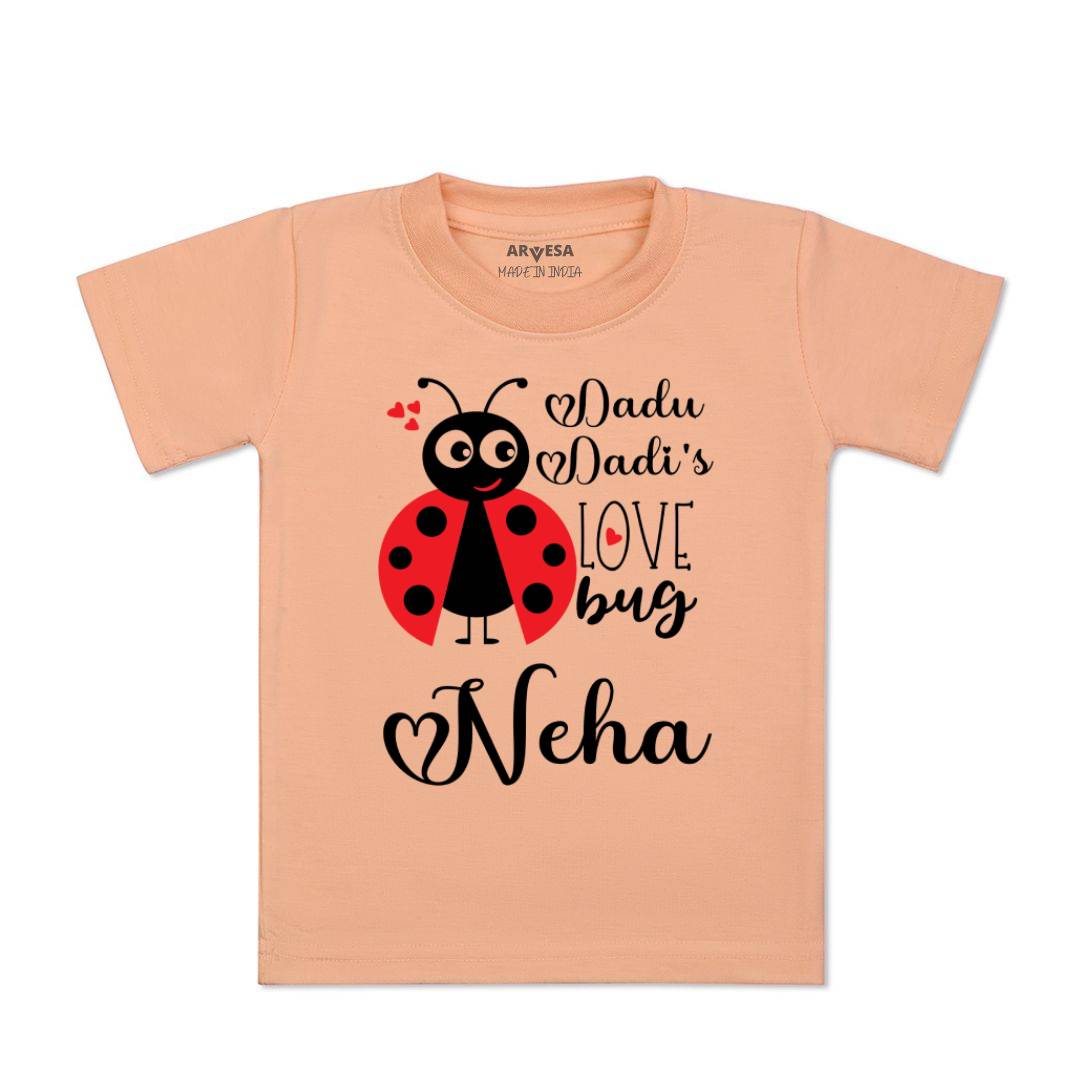 Arvesa Dadu Dadi Love Bug Baby Boy & Girl Dress