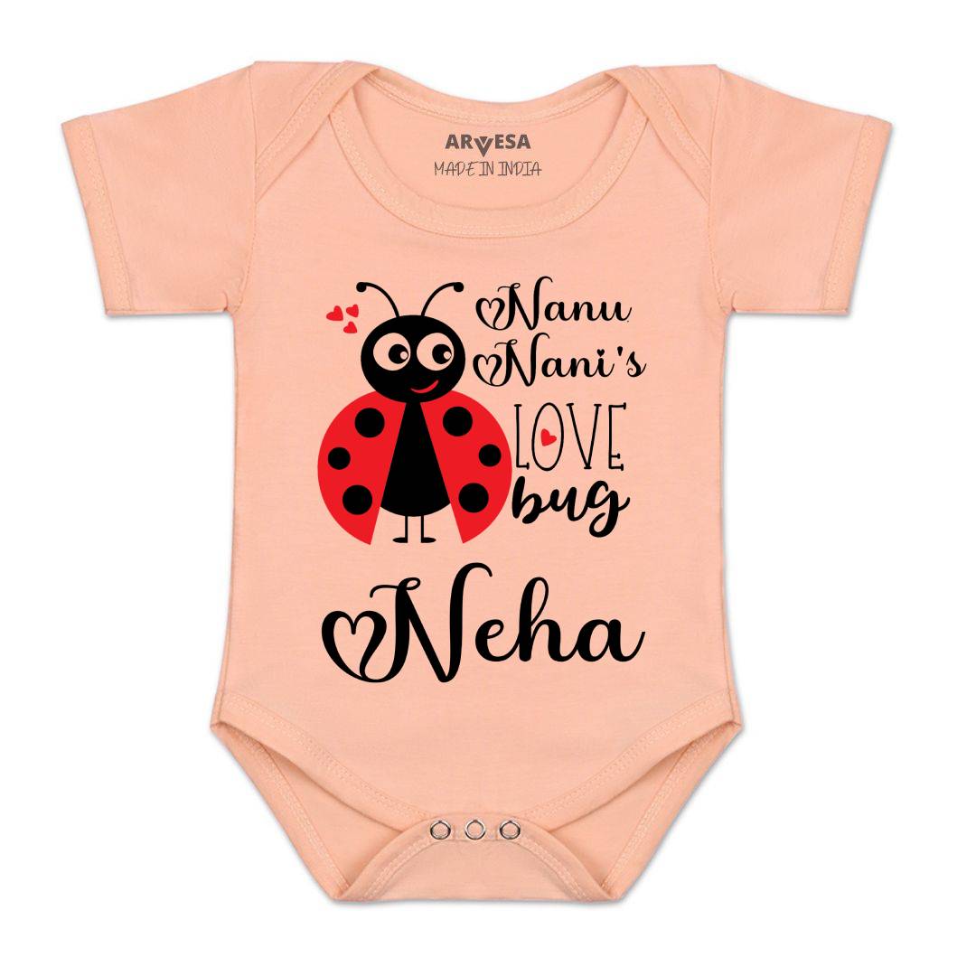 Arvesa Nanu Nani Love Bug Baby Boy & Girl Dress