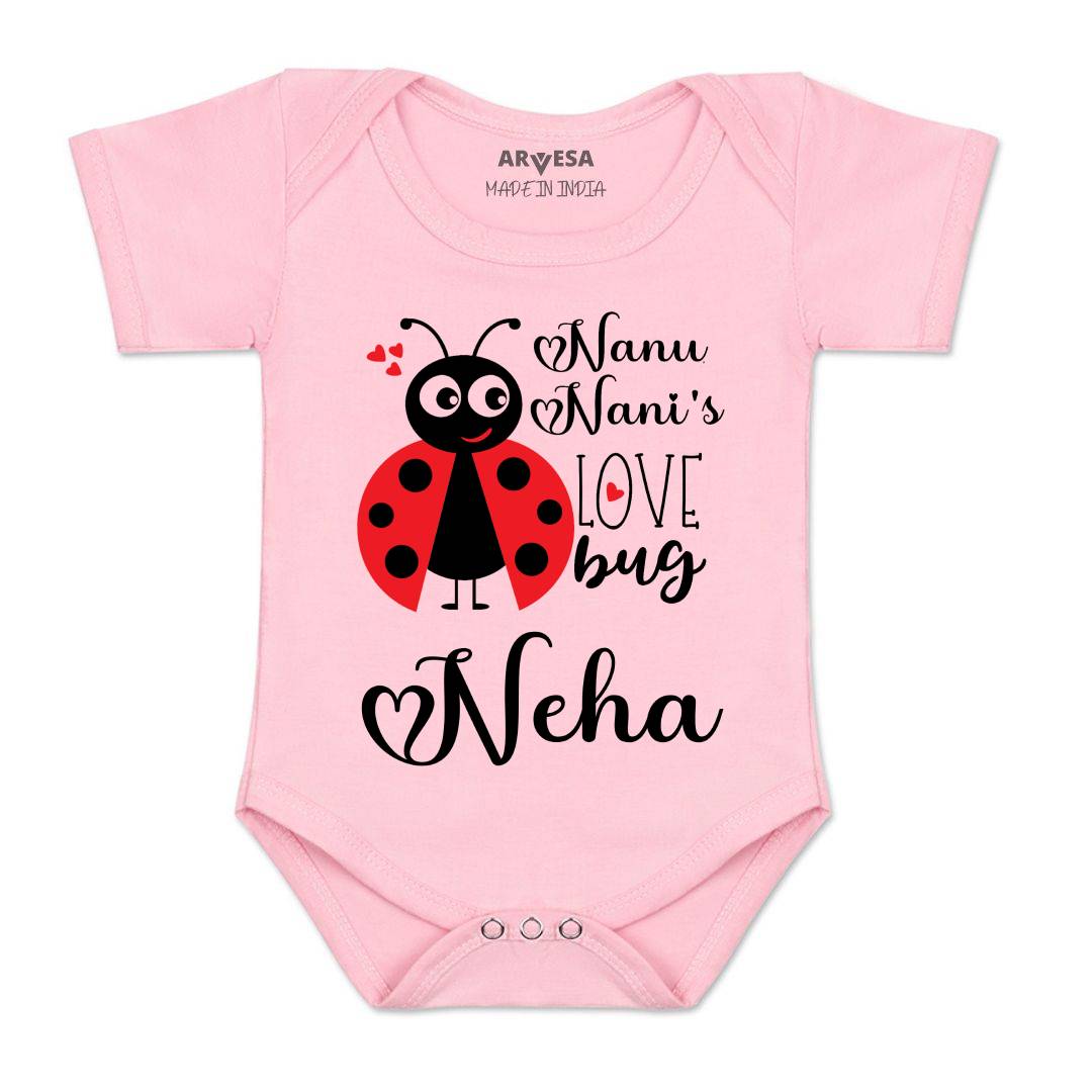 Arvesa Nanu Nani Love Bug Baby Boy & Girl Dress