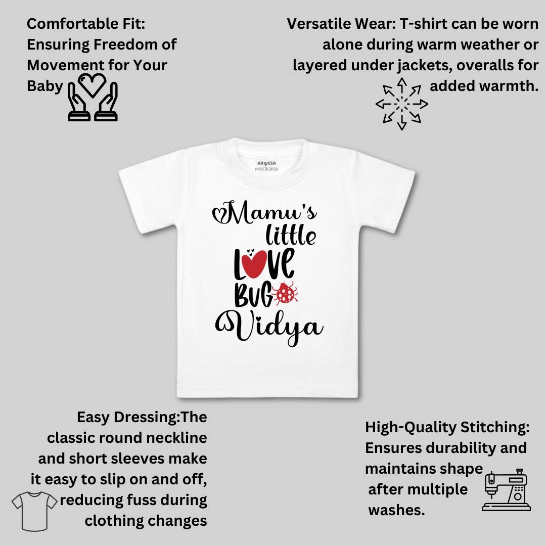 Arvesa Mamu Love Bug Baby Boy & Girl Dress