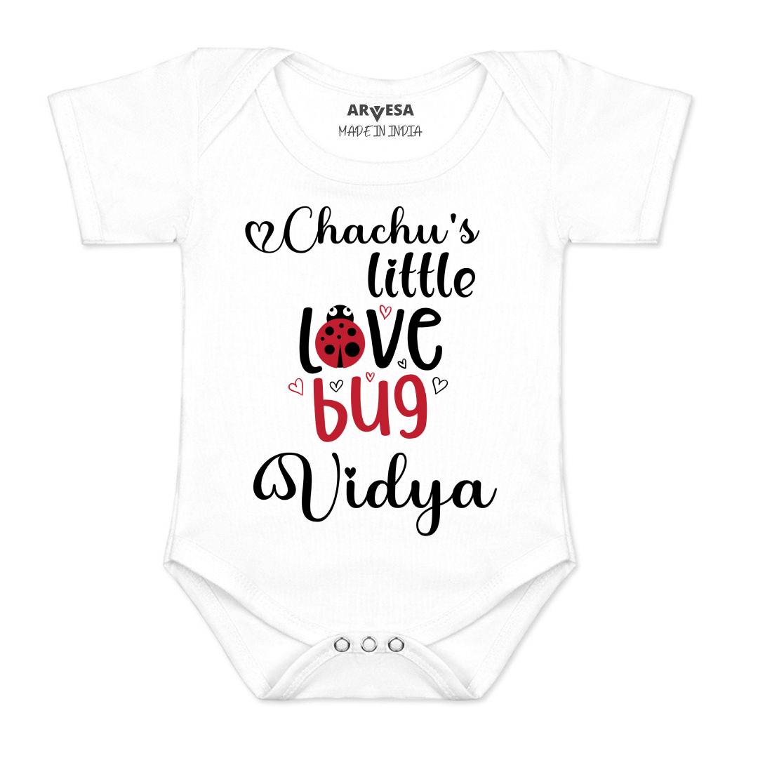 Arvesa chachu Love Bug Baby Boy & Girl Dress