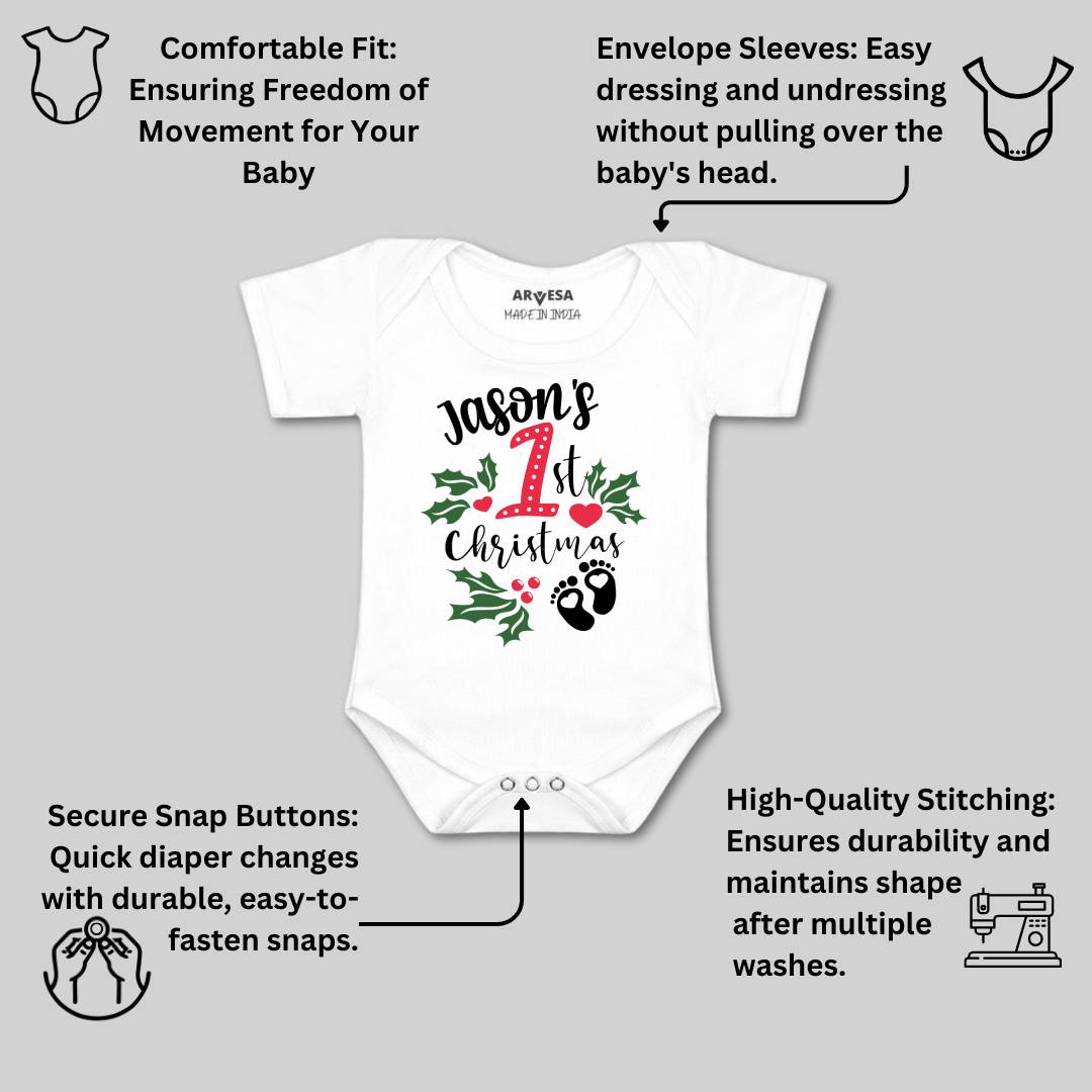 Arvesa My First Christmas Baby Boy & Girl Dress