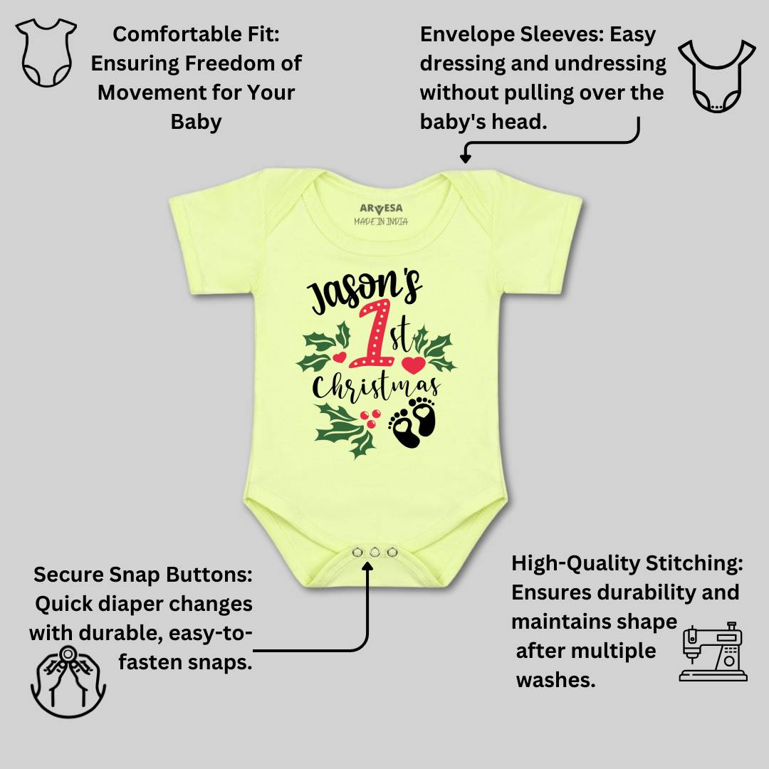 Arvesa My First Christmas Baby Boy & Girl Dress