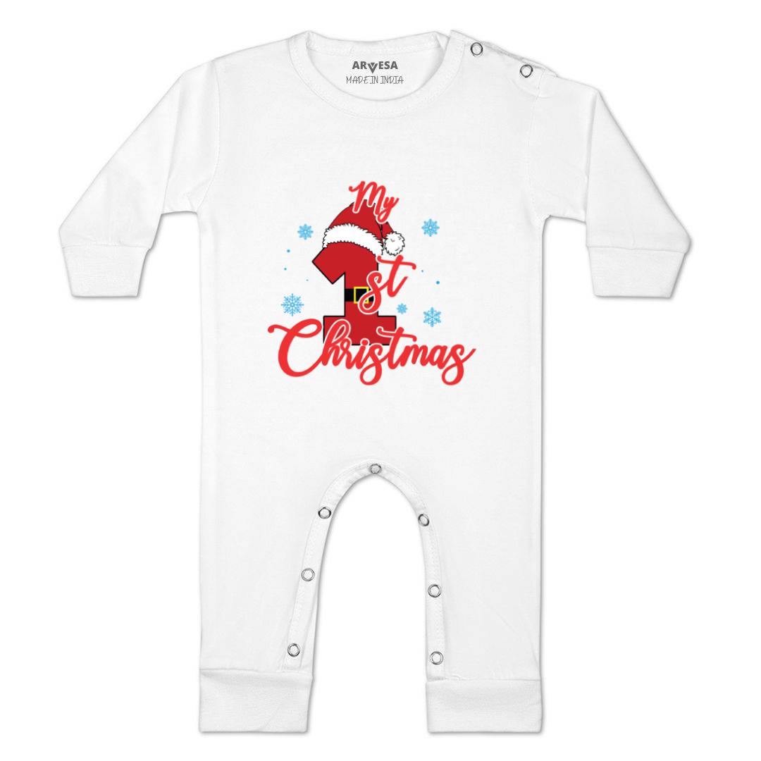 Arvesa Design-454 Christmas My First Baby Boy and Baby Girl Dress .