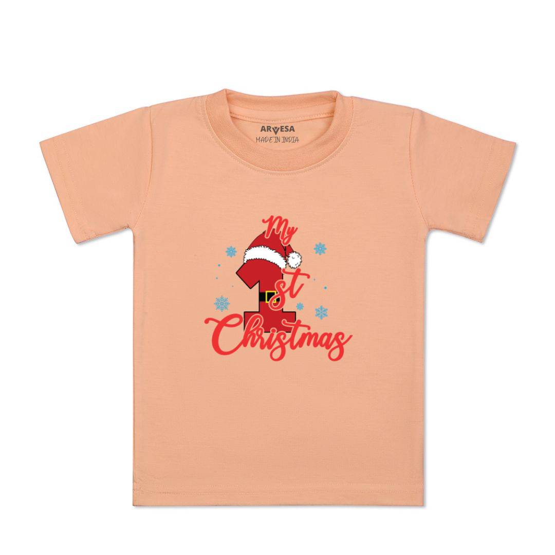 Arvesa Design-454 Christmas My First Baby Boy and Baby Girl Dress .