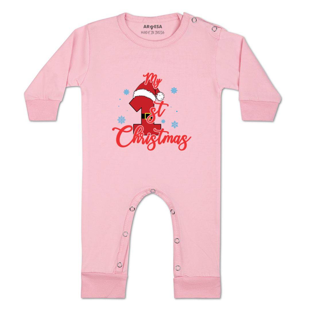 Arvesa Design-454 Christmas My First Baby Boy and Baby Girl Dress .