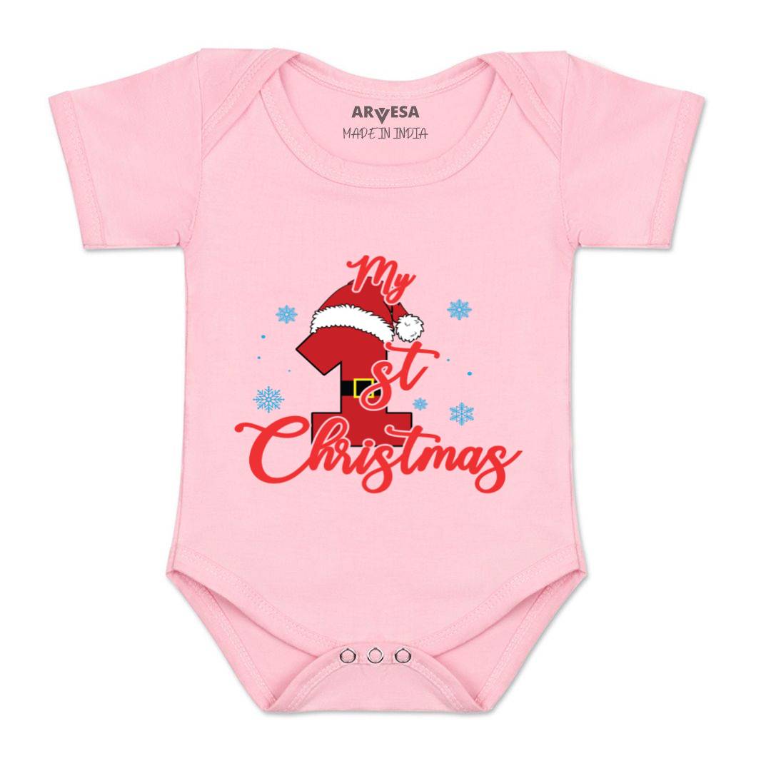 Arvesa Design-454 Christmas My First Baby Boy and Baby Girl Dress .