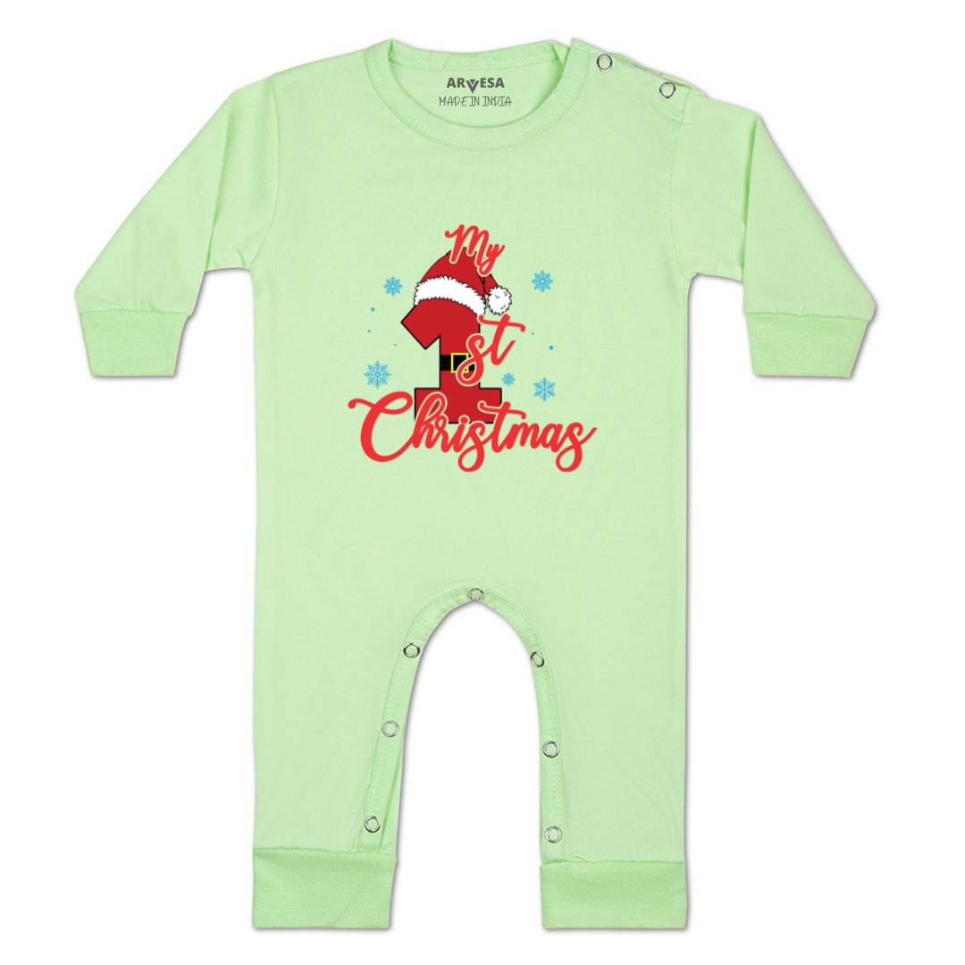 Arvesa Design-454 Christmas My First Baby Boy and Baby Girl Dress .