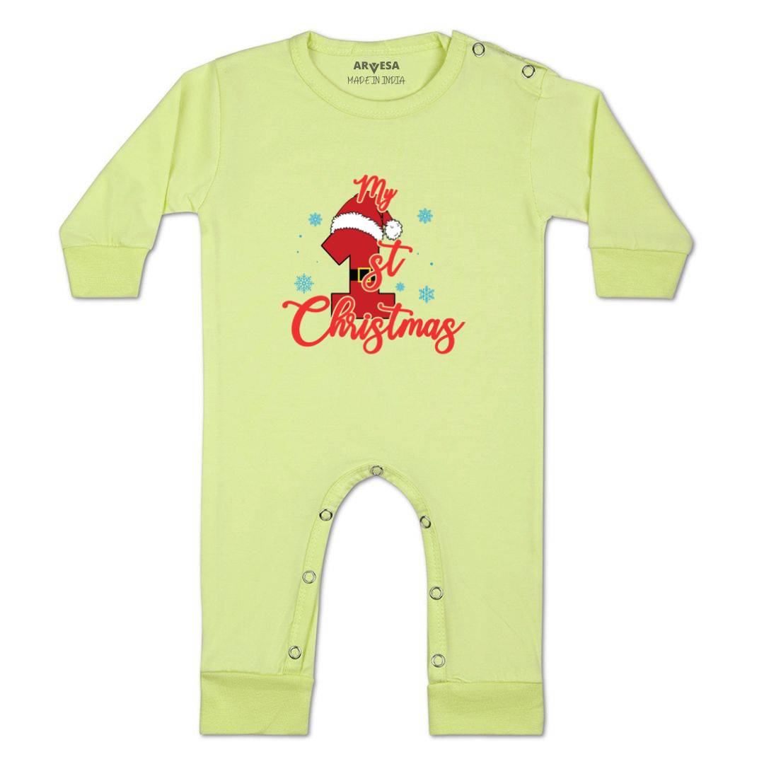 Arvesa Design-454 Christmas My First Baby Boy and Baby Girl Dress .