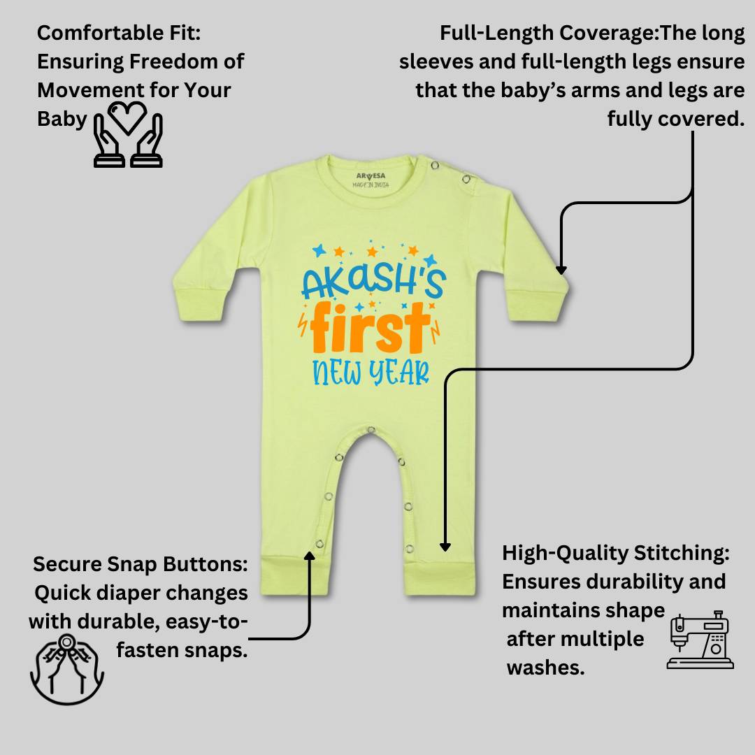 Arvesa My First New Year Baby Boy & Girl Dress