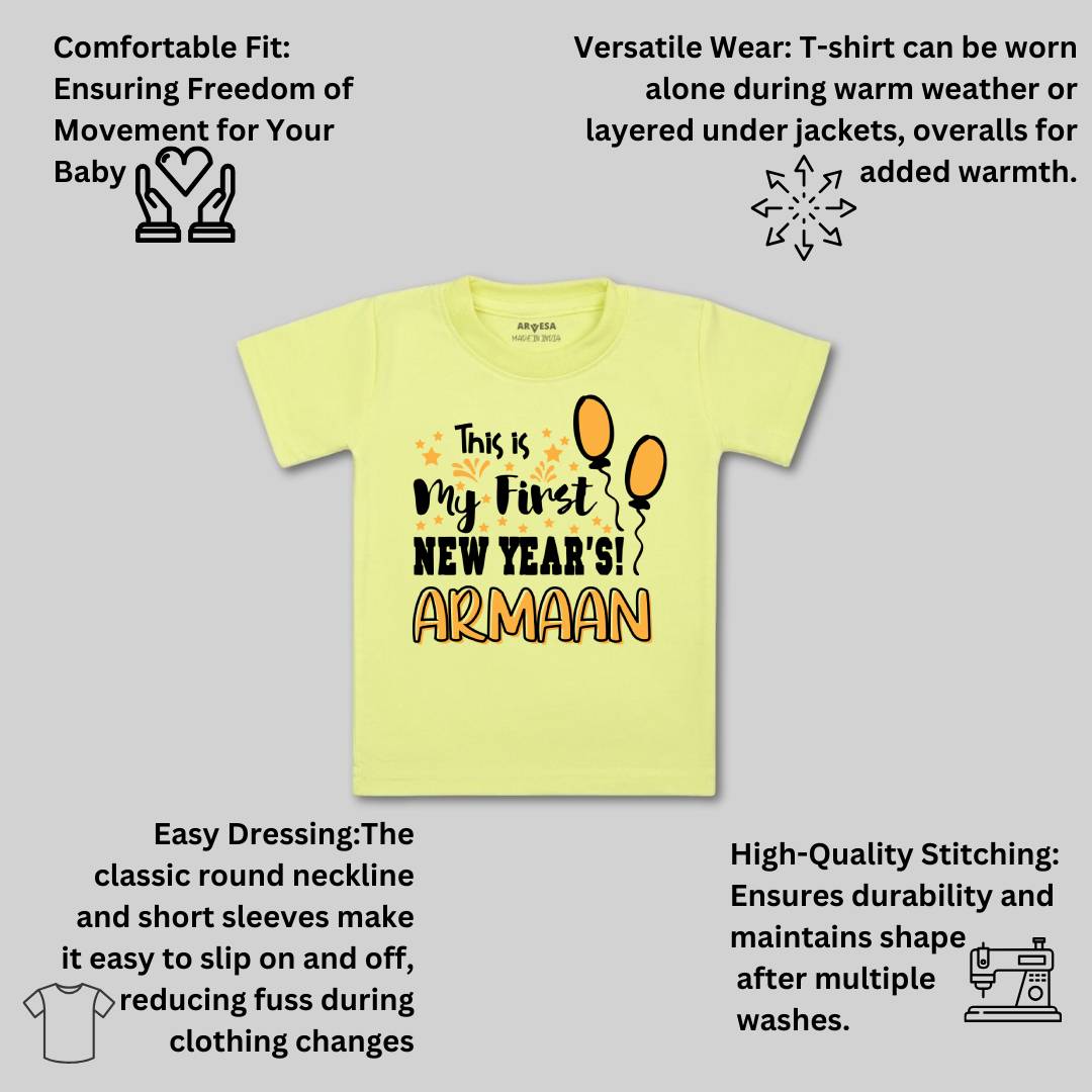 Arvesa My First New Year Baby Boy & Girl Dress