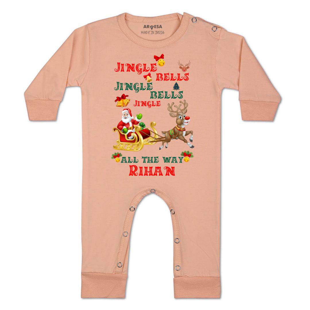 Arvesa Jingle Bell All The Way Baby Boy & Girl Dress