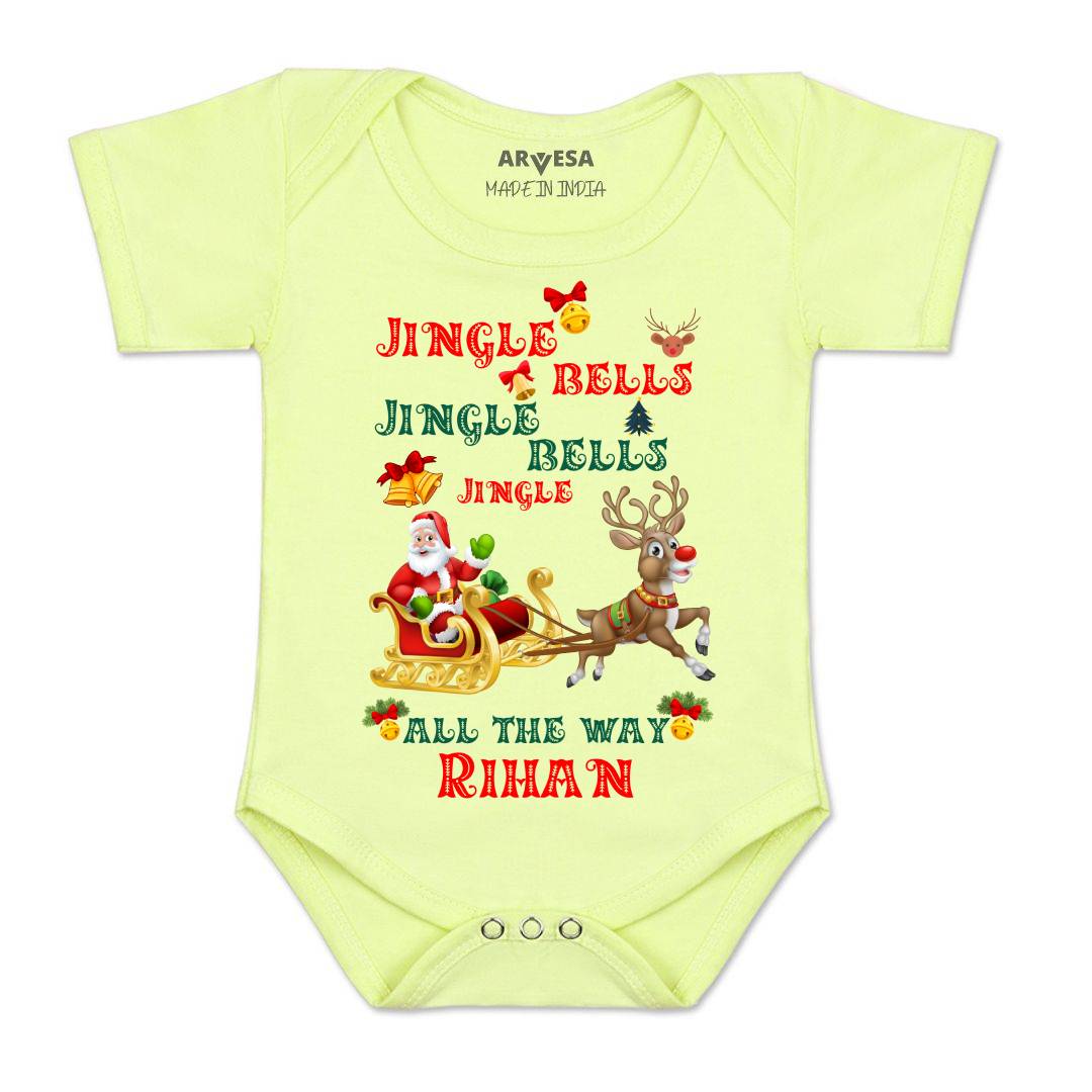 Arvesa Jingle Bell All The Way Baby Boy & Girl Dress