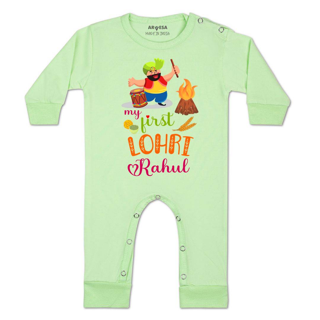 Arvesa My First Lohri Baby Boy & Girl Dress