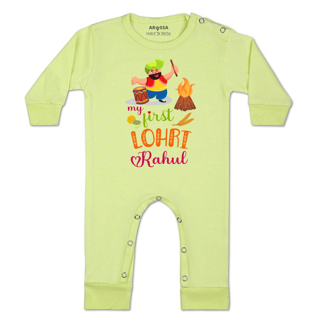 Arvesa My First Lohri Baby Boy & Girl Dress