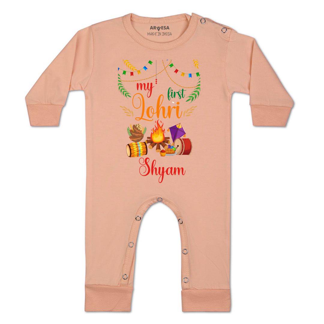 Arvesa My First Lohri Baby Boy & Girl Dress