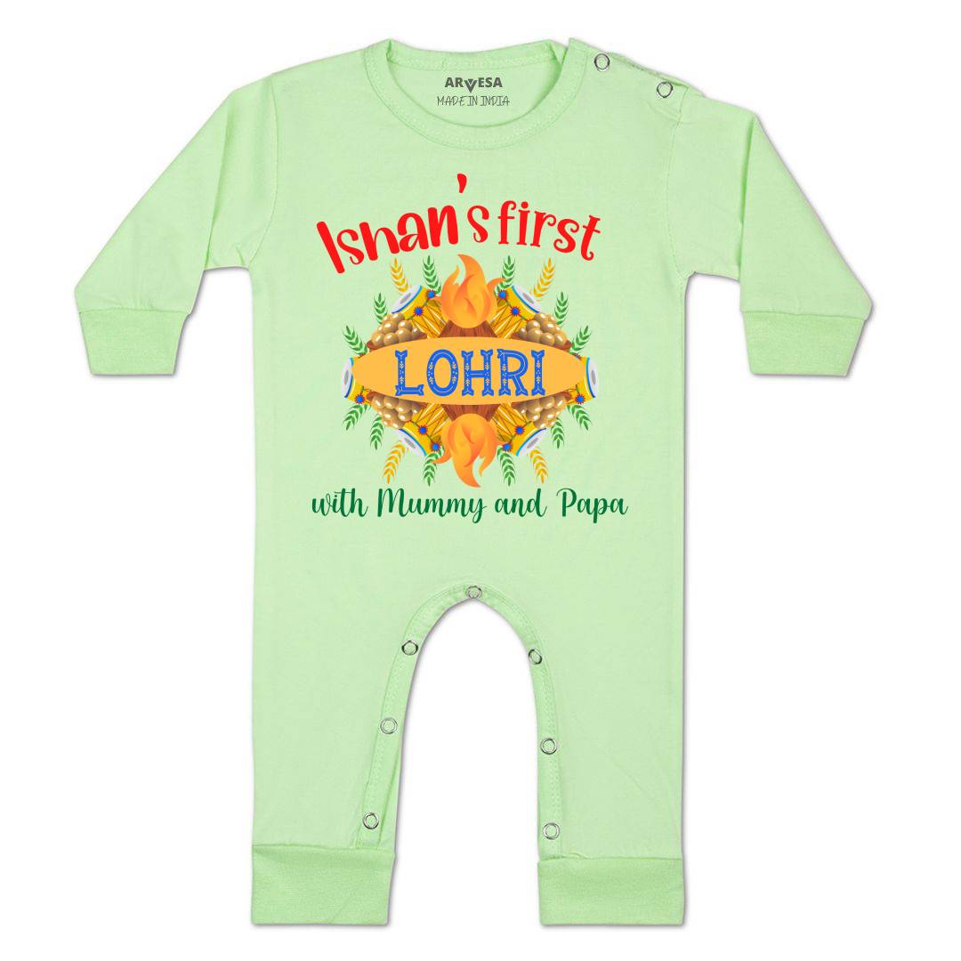 Arvesa My First Lohri Baby Boy & Girl Dress