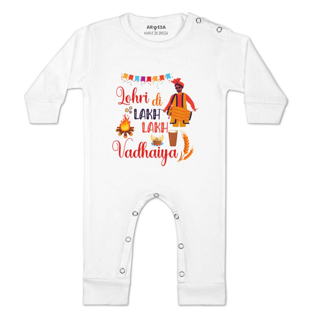 Arvesa Design-577 Lohri My First Baby Boy and Baby Girl Dress .
