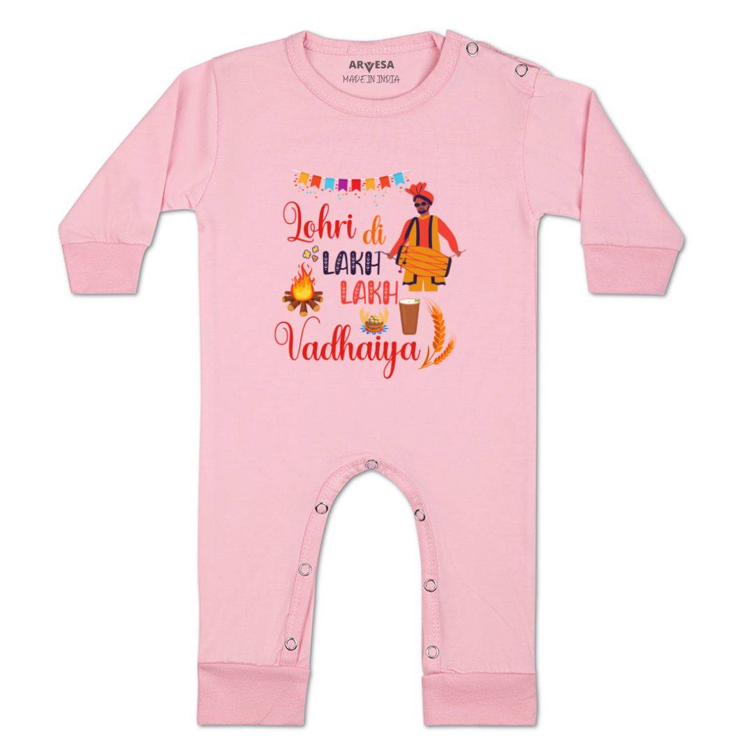 Arvesa Design-577 Lohri My First Baby Boy and Baby Girl Dress .