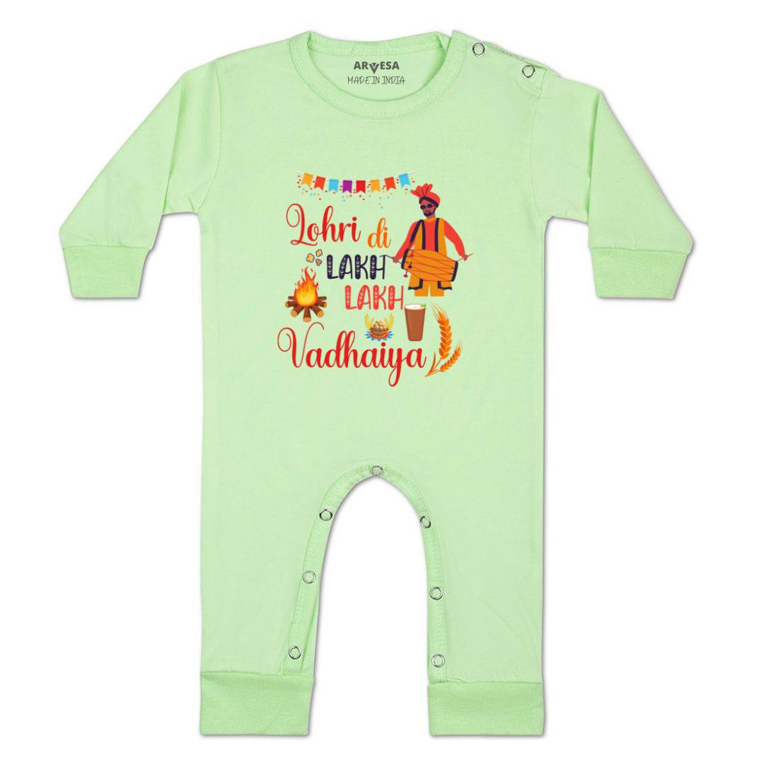 Arvesa Design-577 Lohri My First Baby Boy and Baby Girl Dress .