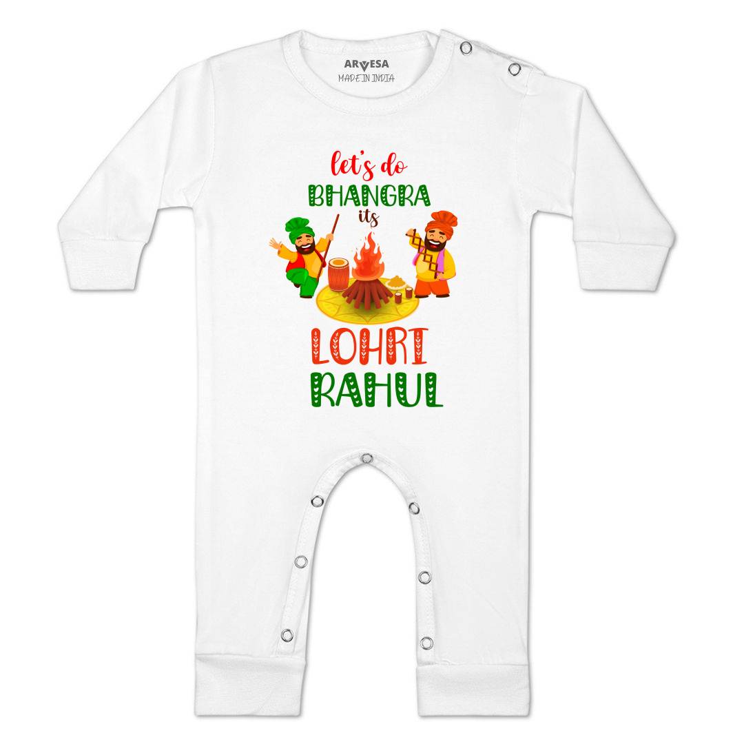 Arvesa It'S Bhangra It Is Lohri Baby Boy & Girl Dress