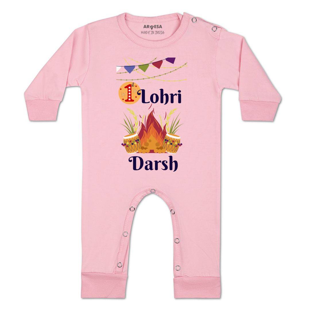 Arvesa My First Lohri Baby Boy & Girl Dress