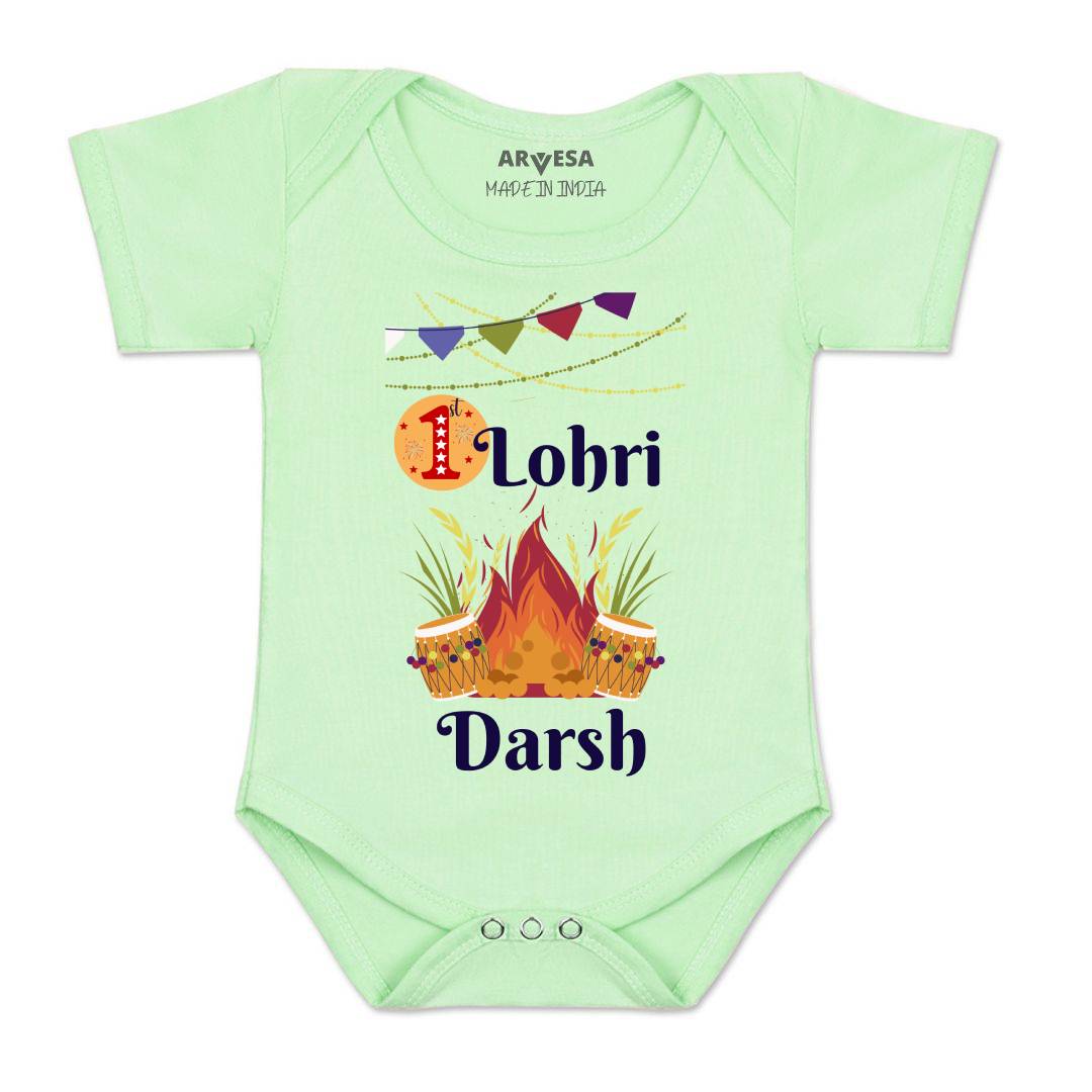 Arvesa My First Lohri Baby Boy & Girl Dress