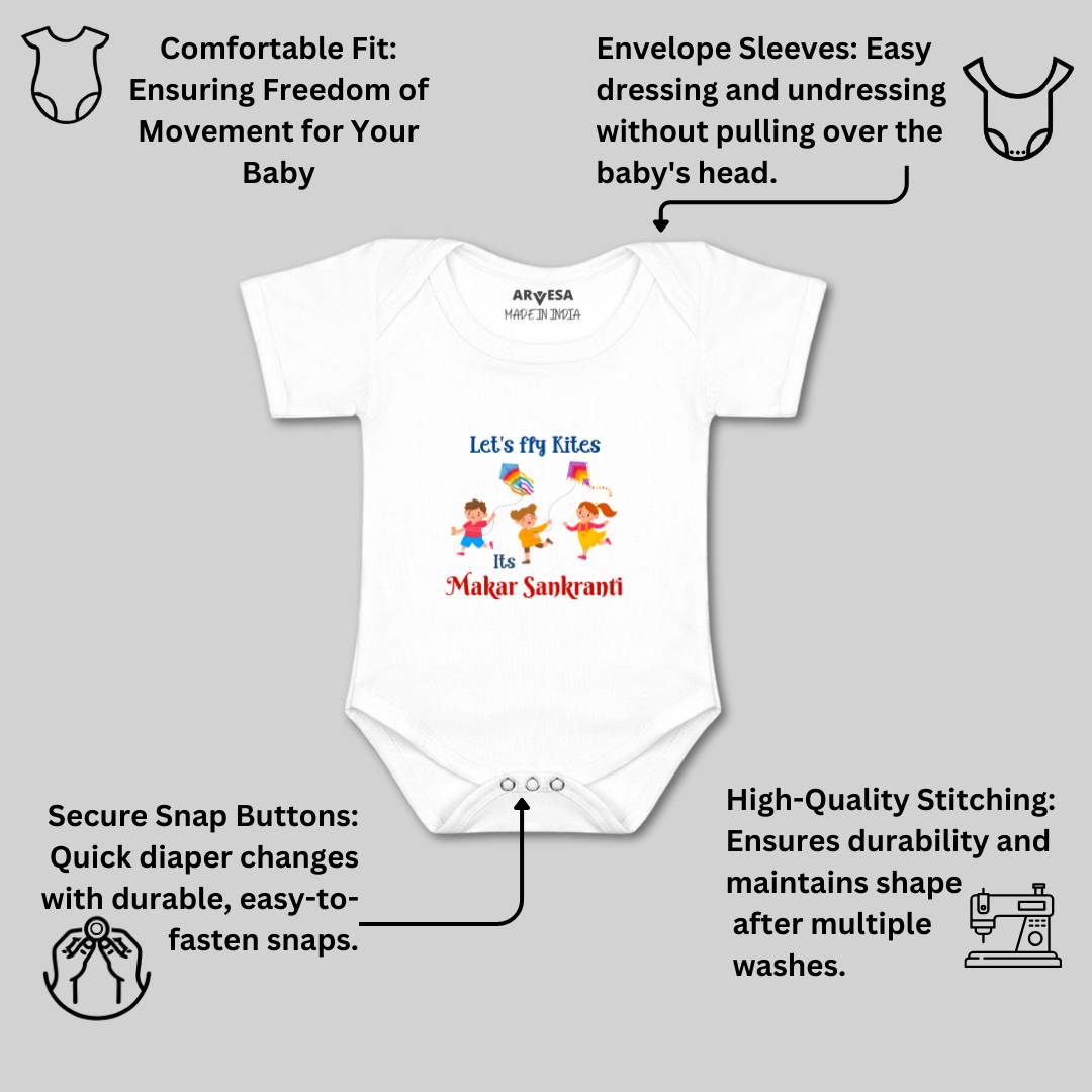 Arvesa Design-602 Makarsankranti My First Baby Boy and Baby Girl Dress .