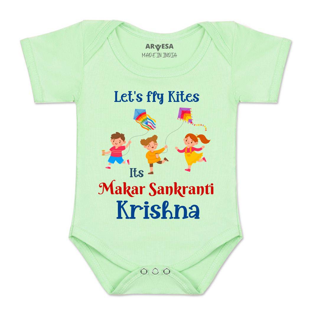 Arvesa Let'S Fly Kites Baby Boy & Girl Dress